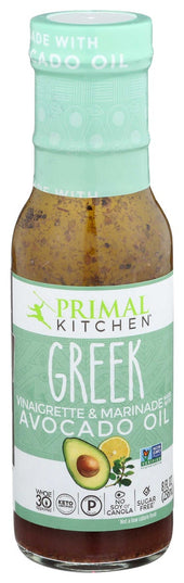 Primal Kitchen Avocado Oil Vinaigrette Dressing and Marinade, 8 Ounce -- 6 per case.
