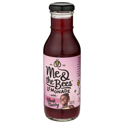 Me and The Bees Lemonade with Black Cherry, 12 Fluid Ounce -- 12 per case