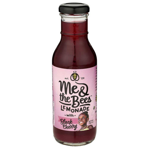 Me and The Bees Lemonade with Black Cherry, 12 Fluid Ounce -- 12 per case