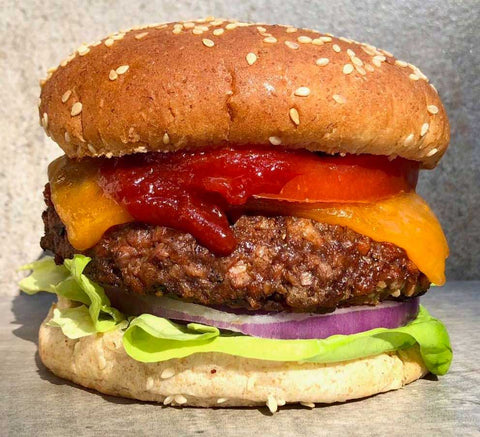 Hungry Planet Vegan Classic Beef Burger, 4 Ounce -- 42 per case