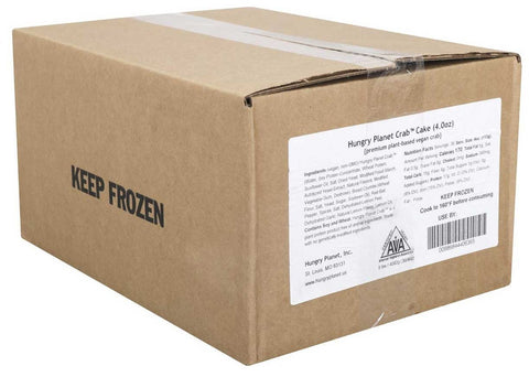 Hungry Planet Vegan Crab Cakes, 4 Ounce -- 36 per case