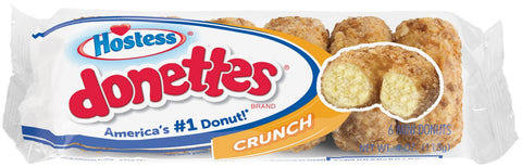 Hostess Crunch Donettes -- 40 per case.