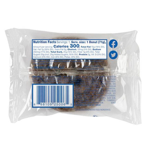 Hostess Boost Chocolate Mochoa Jumbo Donuts, 2.5 Ounce - 9 per pack -- 6 packs per case