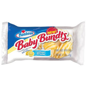 Hostess Single Serve Baby Bundts Lemon Drizzle Cake, 2.5 Ounce - 6 per pack -- 6 packs per case