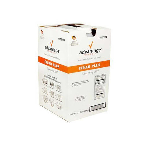 Advantage Clear Plus Clear Frying Oil, 35 Pound