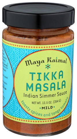 Maya Kaimal Tikka Masala Simmer Sauce, 12.5 Ounce -- 6 per case.