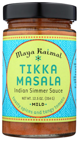 Maya Kaimal Tikka Masala Simmer Sauce, 12.5 Ounce -- 6 per case.