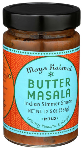 Maya Kaimal Butter Masala Simmer Sauce, 12.5 Ounce -- 6 per case.