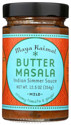 Maya Kaimal Butter Masala Simmer Sauce, 12.5 Ounce -- 6 per case.
