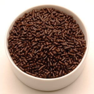 American Sprinkle Chocolate Sprinkles, 6 Pound -- 4 per case.