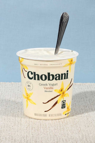 Chobani Non Fat Vanilla Greek Yogurt, 32 Ounce -- 6 per case
