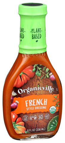 OrganicVille Organic French Dressing, 8 Ounce -- 6 per case.