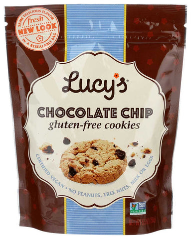 Dr Lucys Chocolate Chip Cookies, 5.5 Ounce -- 8 per case.