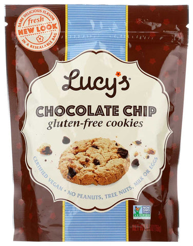 Dr Lucys Chocolate Chip Cookies, 5.5 Ounce -- 8 per case.