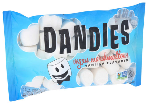 Dandies Original Classic Vanilla Vegan Marshmallow, 10 Ounce -- 12 per case.
