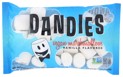 Dandies Original Classic Vanilla Vegan Marshmallow, 10 Ounce -- 12 per case.