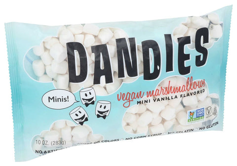 Dandies Vanilla Mini Marshmallow, 10 Ounce -- 12 per case.