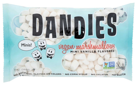 Dandies Vanilla Mini Marshmallow, 10 Ounce -- 12 per case.