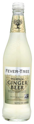 Fever Tree Ginger Beer Mixer Soda, 16.9 Ounce -- 8 per case.