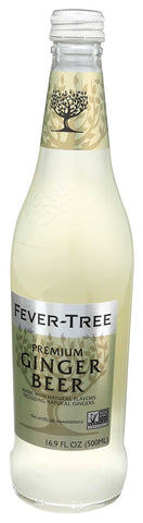 Fever Tree Ginger Beer Mixer Soda, 16.9 Ounce -- 8 per case.