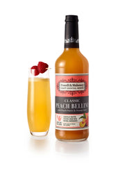 Powell and Mahoney Peach Bellini Cocktail Mixer, 750 Milliliter -- 6 per case