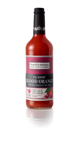 Powell and Mahoney Blood Orange Cocktail Mixer, 750 Milliliter -- 6 per case