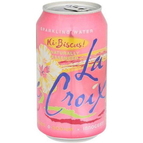 LaCroix Hibiscus Sparkling Water, 12 Fluid Ounce - 12 count per pack -- 2 packs per case