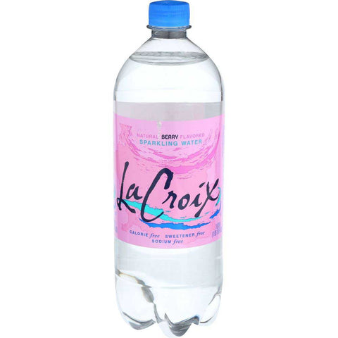 LaCroix Natural Berry Sparkling Water, 1 Liter -- 15 per case