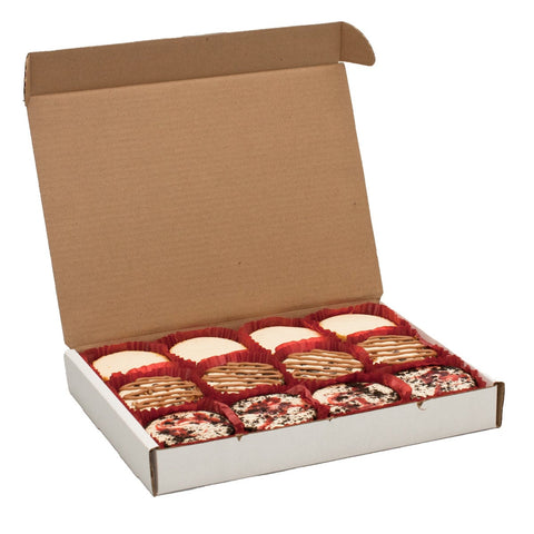 Davids Assorted Cheesecake, 5 Ounce - 24 per pack.