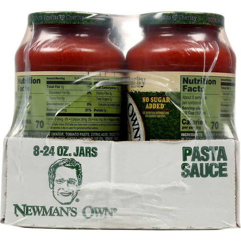 Newmans Own Marinara Pasta Sauce, 24 Fluid Ounce -- 8 per case