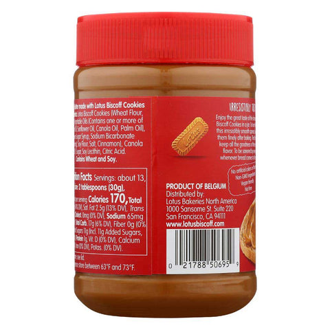 Biscoff Alternative Peanut Butter Spread, 14 Ounce -- 8 per case.