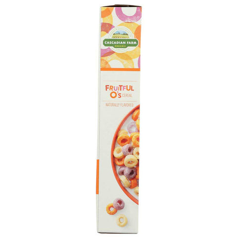 Cascadian Farm Organic Fruitful Os Cereal, 10.2 Ounce -- 10 per case.