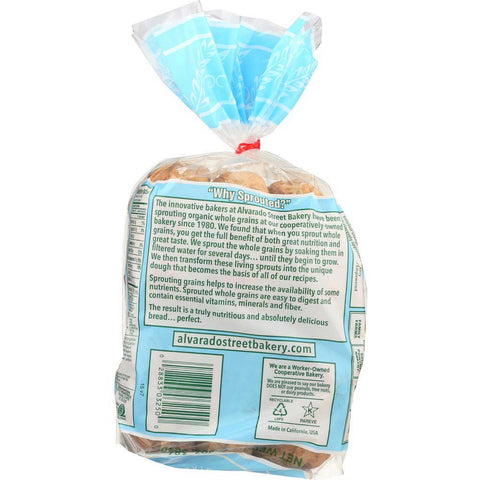 Alvarado Street Bakery Organic Sprouted Wheat Burger Bun, 13.5 Ounce -- 6 per case