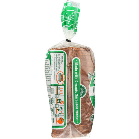 Alvarado Street Bakery Organic Sprouted Wheat Bread, 24 Ounce -- 6 per case.