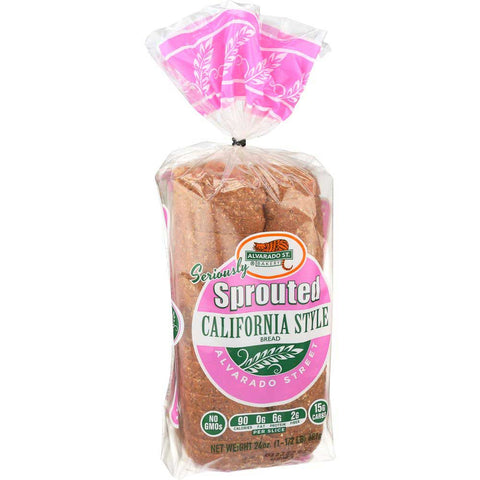 Alvarado Street Bakery Organic California Style Complete Protein Bread, 24 Ounce -- 6 per case.
