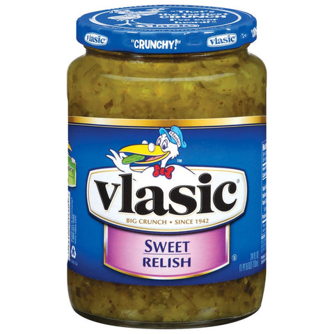 Vlasic Sweet Pickle Relish, 24 Ounce -- 12 per case.
