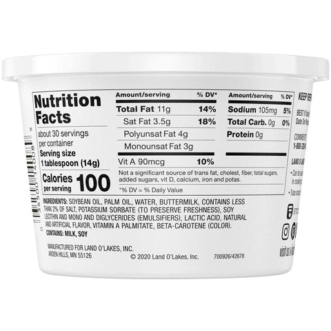 Land O Lakes Margarine, 15 Ounce -- 12 per case
