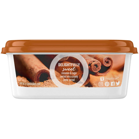 Land O Lakes Cinnamon Sugar Butter Spread, 6.5 Ounce -- 12 per case.