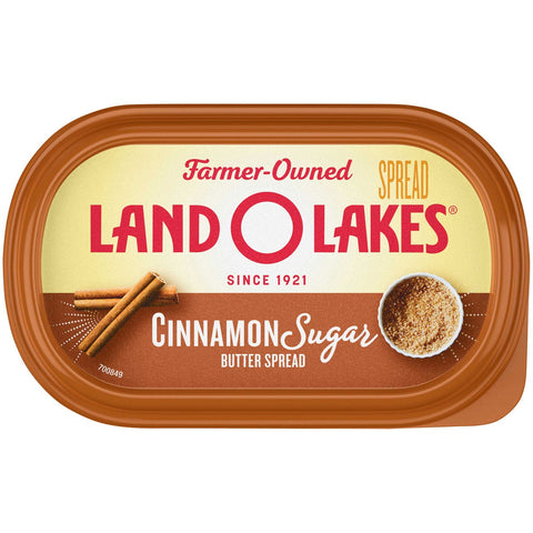 Land O Lakes Cinnamon Sugar Butter Spread, 6.5 Ounce -- 12 per case.