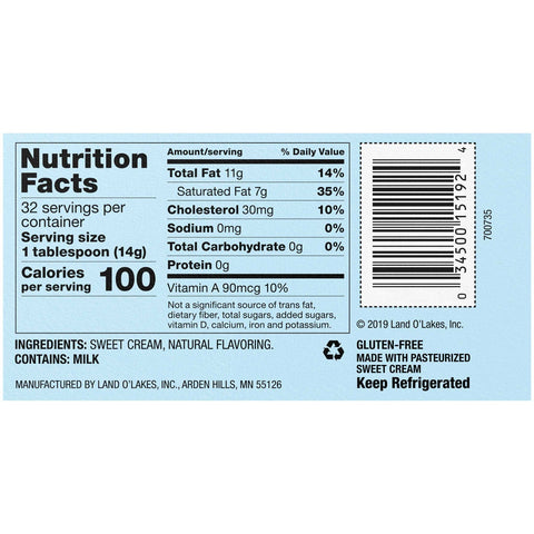 Land O Lakes Unsalted Half Sticks Butter, 1 Pound -- 12 per case