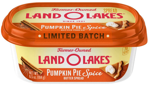 Land O Lakes Pumpkin Spice Butter Spread, 6.5 Ounce -- 12 per case