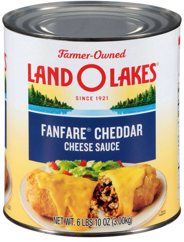 Sauce Fanfare Cheese Cheddar, no.10 Can -- 6 per case.