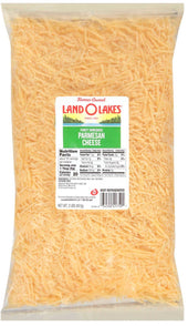 Land O Lakes Shredded Parmesan Cheese, 2 Pound -- 6 per case.