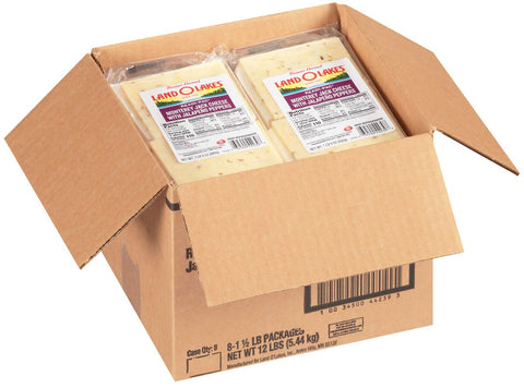 Land O Lakes Readi-Pac Monterey Jack Cheese, 1.5 Pound -- 8 per case.