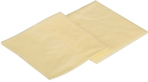 Hilldale Pasteurized Process White Vertical American Cheese Slice, 120 count per pack -- 6 per case.
