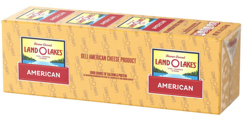 Land O Lakes American Yellow Deli American Cheese Product, 5 Pound -- 6 per case