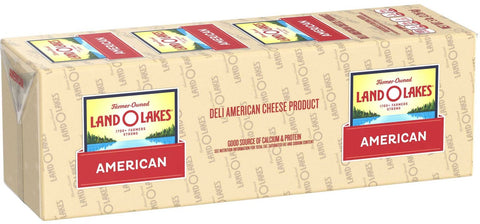Land O Lakes White Deli American Cheese Product, 5 Pound -- 2 per case