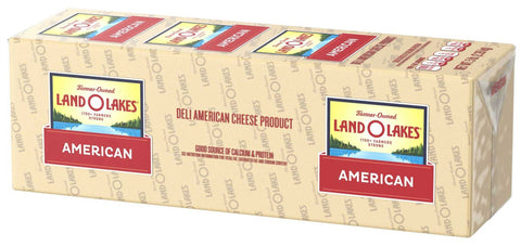 Land O Lakes White Deli American Cheese Product, 5 Pound -- 2 per case