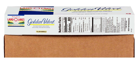 Land O Lakes Golden Velvet Yellow Cheese - Spread, 5 Pound -- 6 per case.