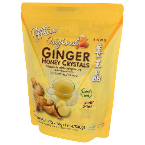 Prince of Peace Instant Ginger Honey Crystals - 30 per pack.